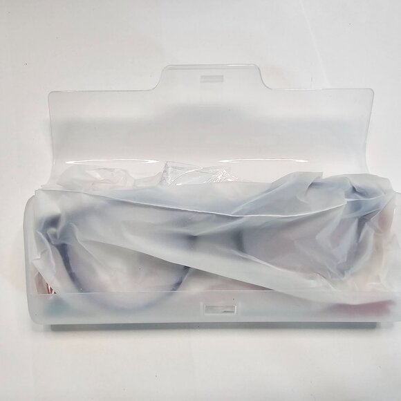 Occi Chiari Blue Reading Glasses +1.00 Power Unisex Round Design Marble Style - Picture 7 of 8